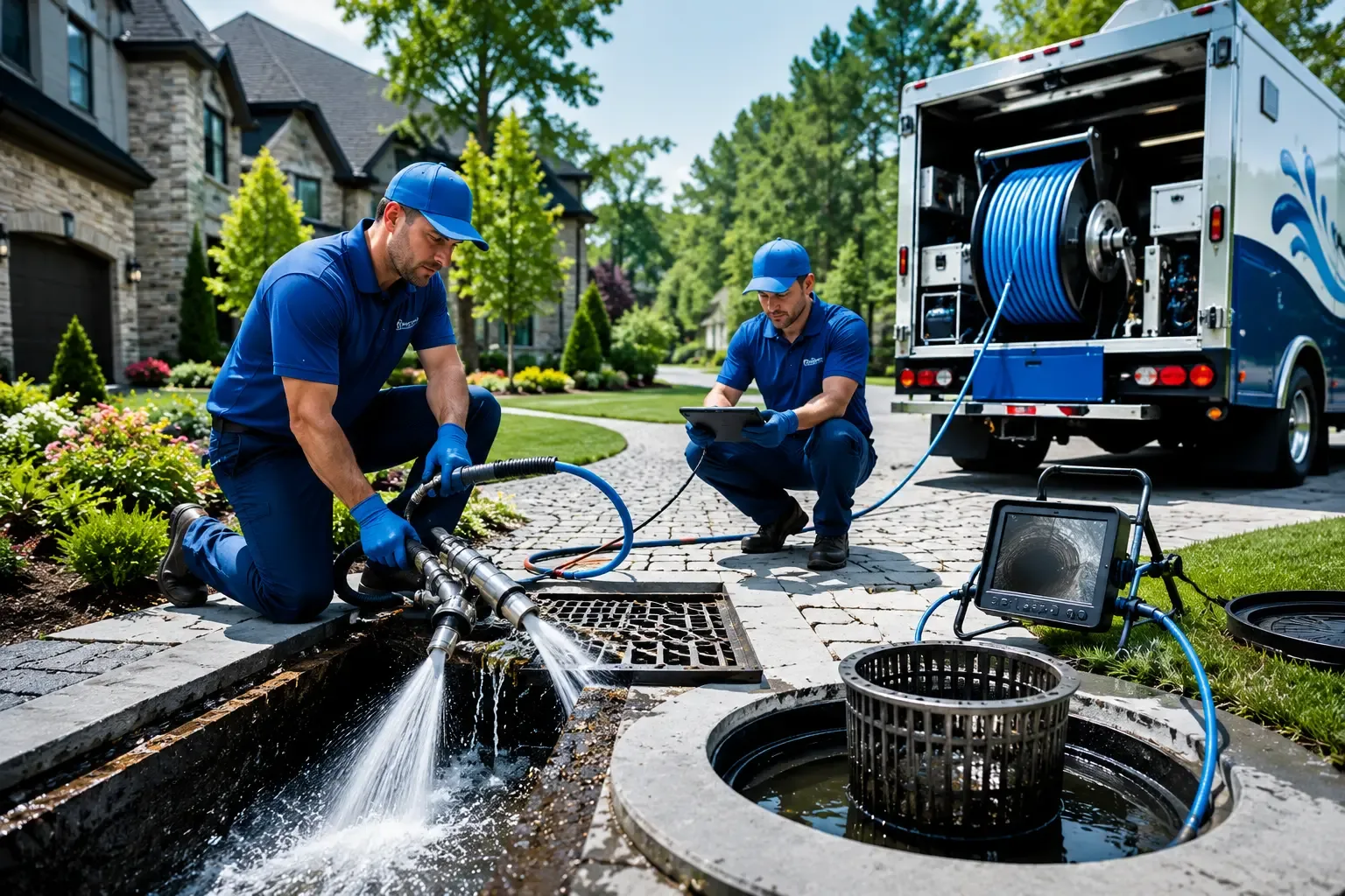 Local outdoor drain cleaning professionals in Stovall, NC